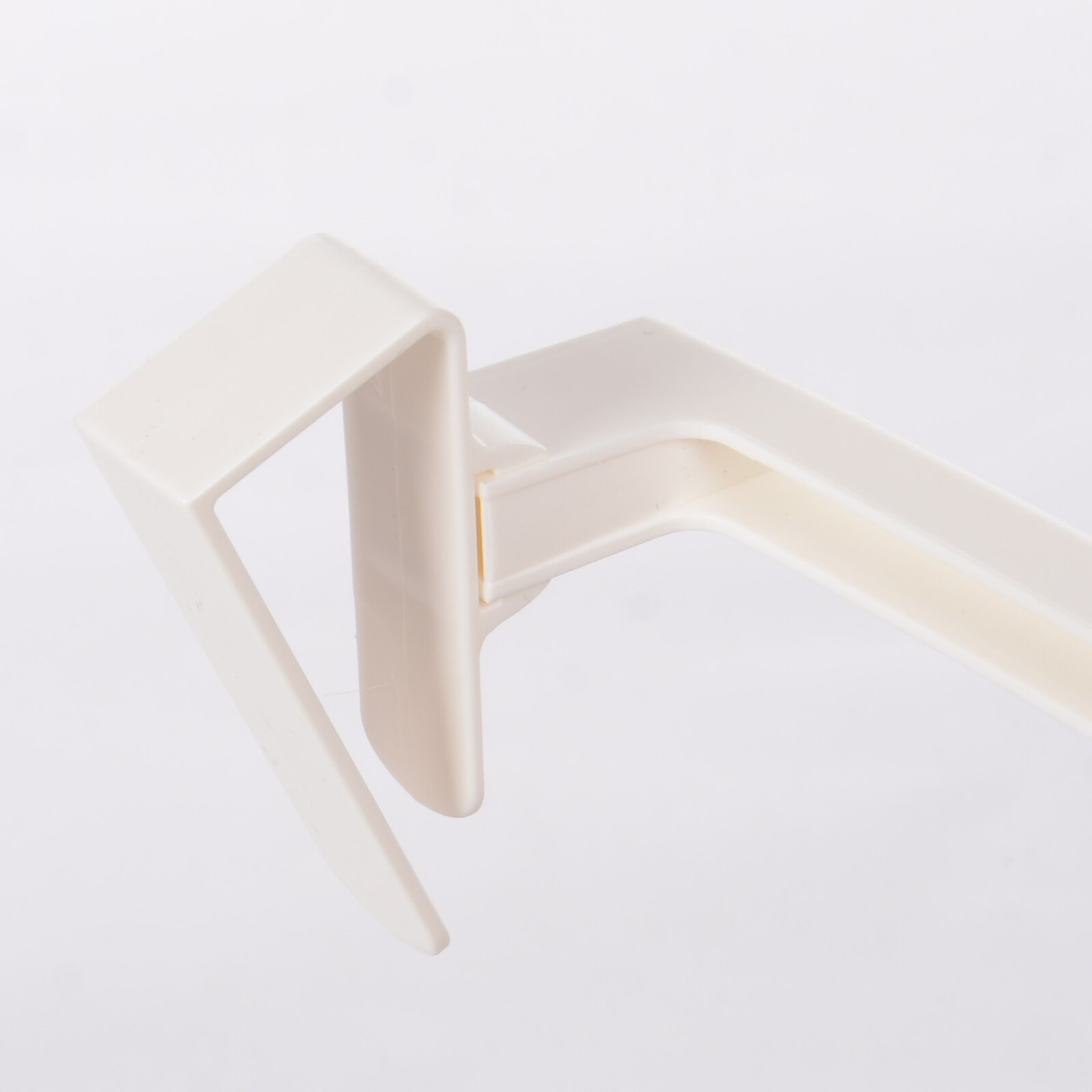 Porte-serviettes en plastique blanc, porte-serviettes en plastique, anti-poussière en tissu, rangement, cuisine, toilettes, salle de bains, décoration