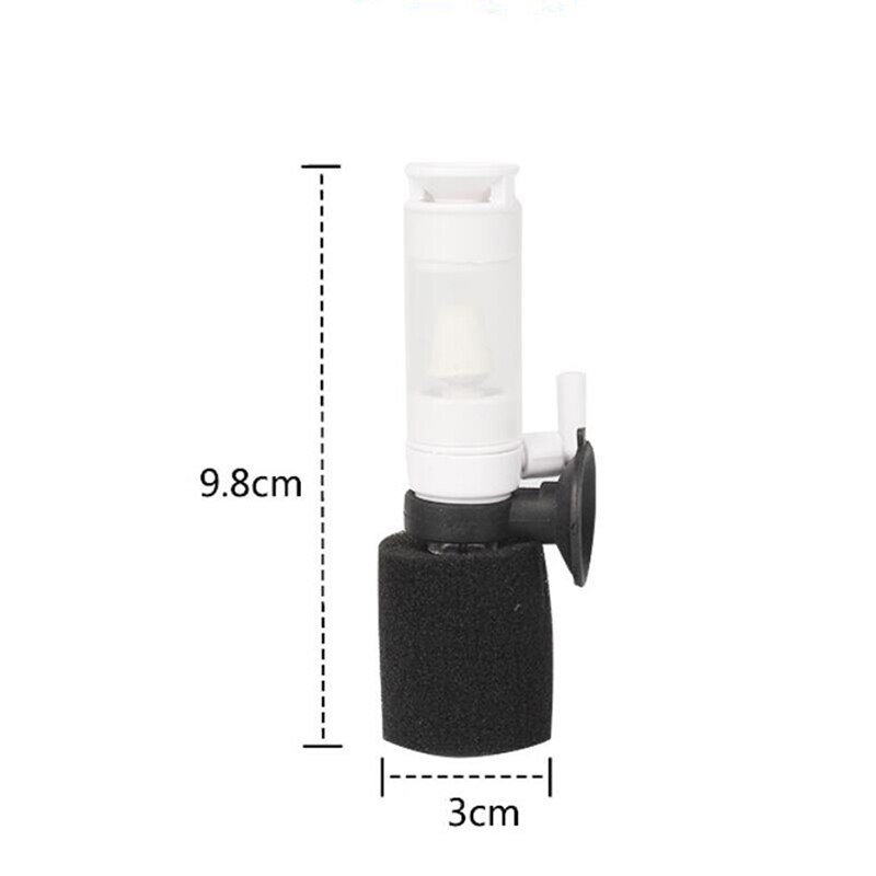 Externe Aquarium Filter Mini Filter Zuurstof Pomp Accessoires Kleine Pneumatische Filter Aquarium Mute Dompelpompen