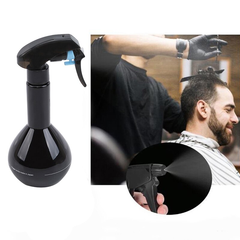 Botella rociadora de niebla para el cabello, pulverizador de agua para plantas y flores, bote rociador de belleza para salón de belleza, herramienta rellenable para peluquería