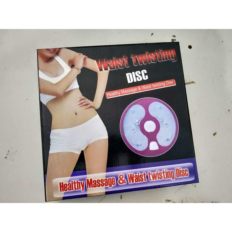 Home fitness figur multifunktion slim disc massage talje ben træningstavle twister plade magnet enhed