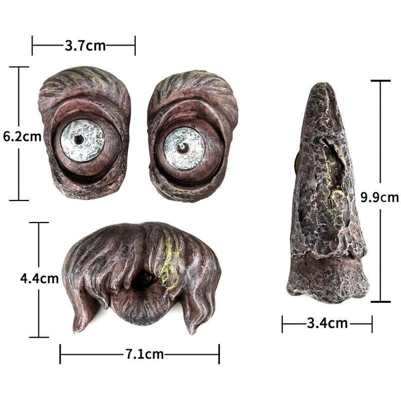 Old Man Tree Hugger Garden Art Outdoor Tree Funny Old Man Face Garden Sculpture Decoration Face Tree Whimsical Funning S6j3