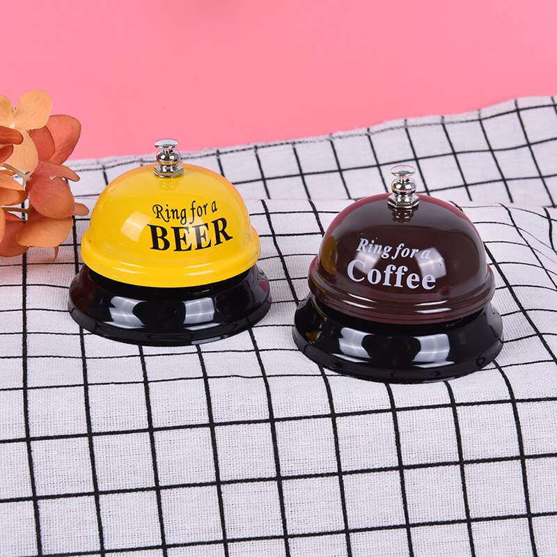 Bell Ring Metal Reception Restaurant Kitchen Bar Service Call Practical Restaurant Timer Hotel Counter Desk