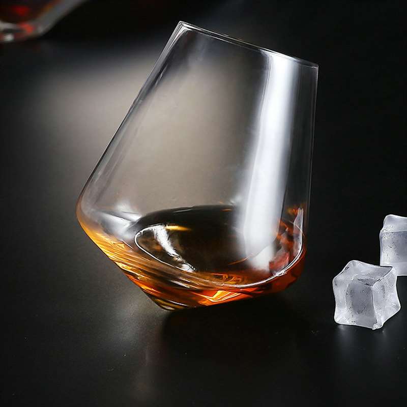 Onregelmatige Whiskey Wijn Glas Tumbler Down Bar Glassdrinkware Voor Whiskey Wijn Vodka Bar Club Bier Wijn Glas