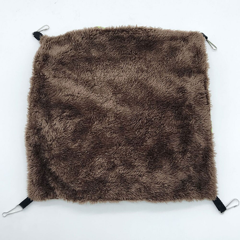 Hamaca de algodón para mascotas, cama para roedores, casa de 3 capas, cálida, hamaca colgante para ratas y hámster, jaula columpio, nido para dormir, suministros para mascotas