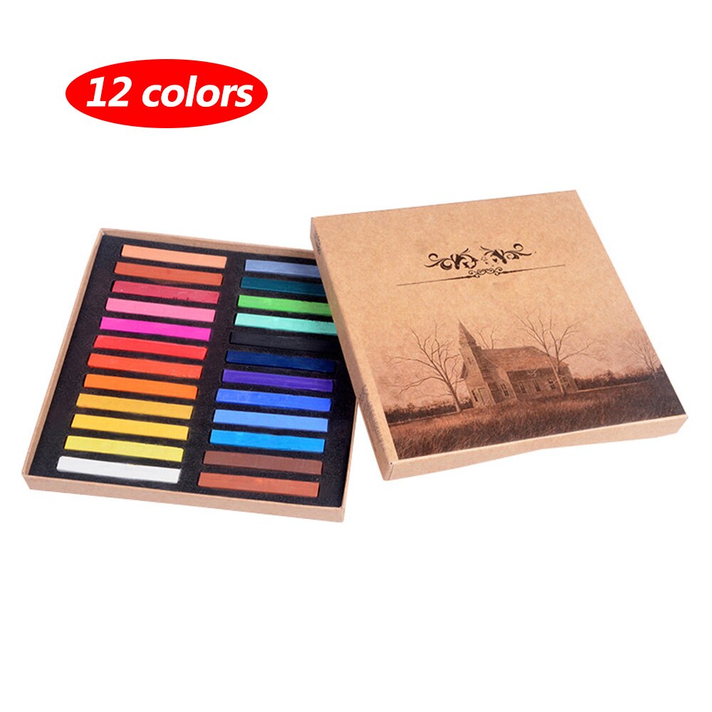 12/24/36/48 Kleuren Pak Pastel Gekleurde Krijt Tekening Kleuren Art Supplies Voor Aan Beloning kinderen: 12color