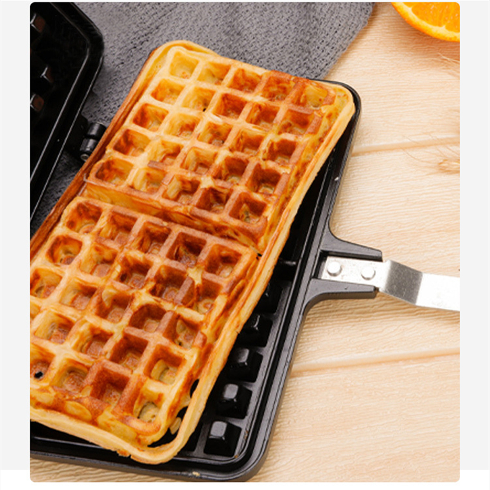 Waffle Maker Machine DIY Non-Stick Metal Pan Cake Oven Fish-Shaped Heat-Resistant Breakfast Machine Household Kitchen Tools