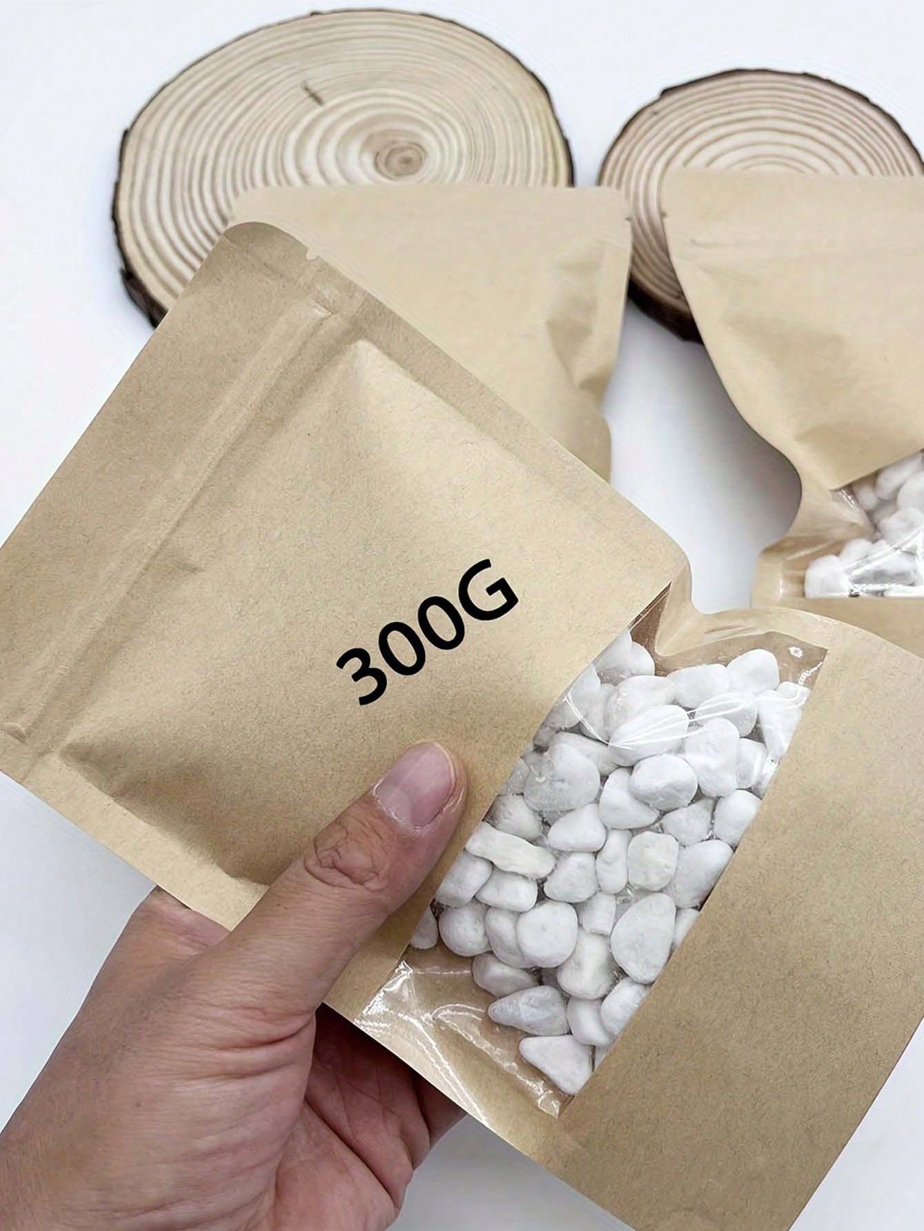 100/300/500g hvite småstein dekorative steiner for planter - naturlige elvesteiner for hagelandskap, sukkulenter og kaktusplanting: Lys gul