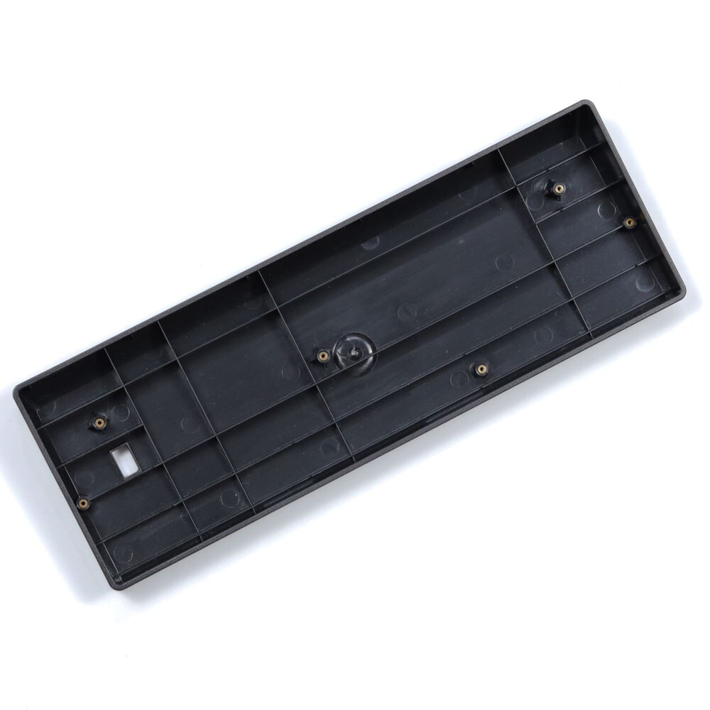 GH60 Compact Toetsenbord Basis Seat Pokerii 60% Mechanische Toetsenbord Poker2 Plastic Frame Case Gaming Toetsenbord Faceu Zwart Paars