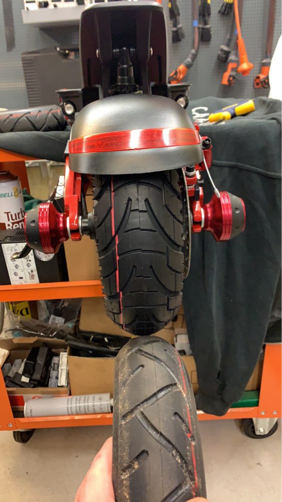 Neumático de 10 pulgadas para scooter eléctrico, piezas de rueda interna 10x3,0, 80/65-6, para bicicleta plegable, gruesa, resistente al desgaste