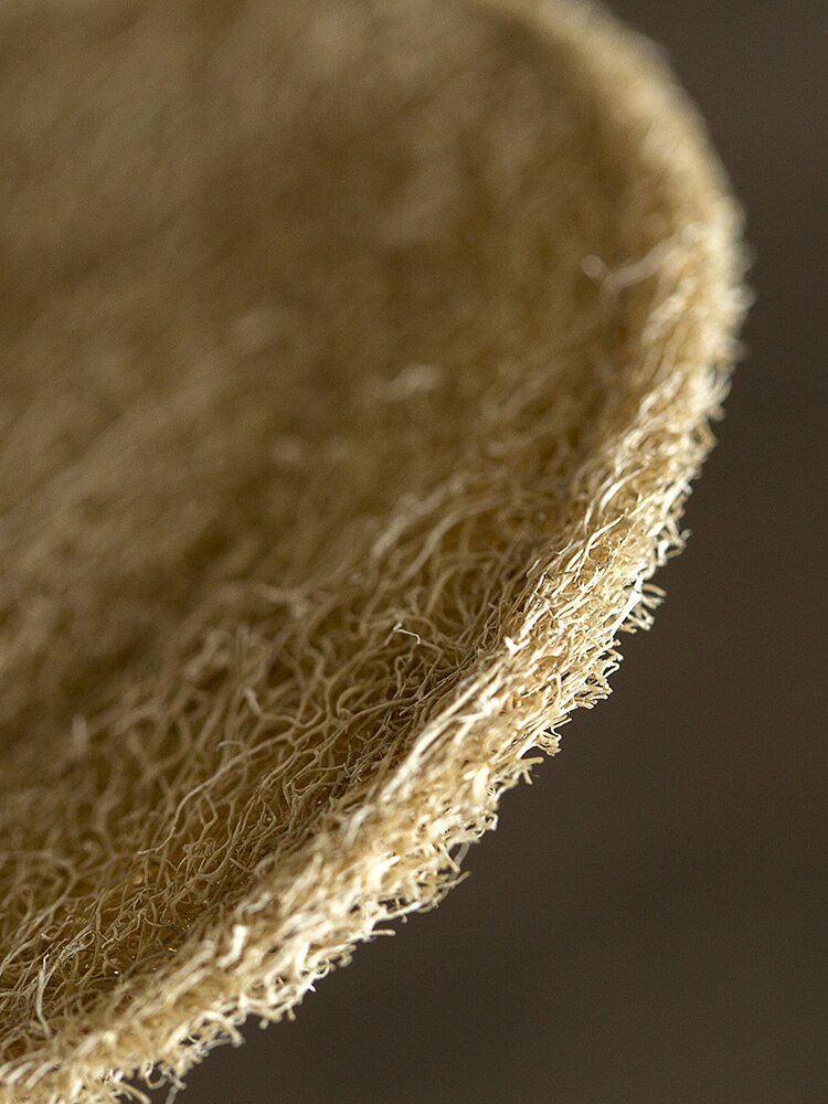 Japanse Absorberende Loofah Spons Pot Coaster Paars Zand Pot Kung Fu Theeceremonie Thee Set Accessoires Rotan Pot Dienblad Thee mat