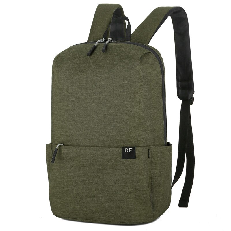 Outdoor Waterdichte Volwassenen Rugzak Multipurpose Computer Rugzak Schouders Tas Schooltas Voor Vrouwen Mannen: Army Green