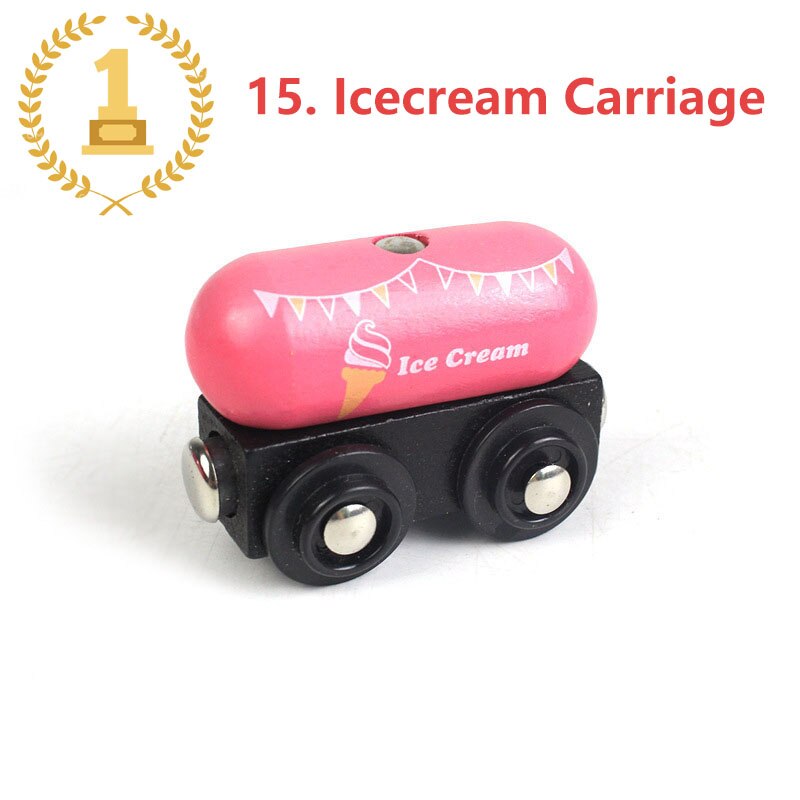 Legno Magnetico Treno Aereo di Legno Ferroviario Elicottero Auto Accessori Camion Giocattolo Per I Bambini Si Adattano In Legno nuovo Biro Tracce Regali: E15