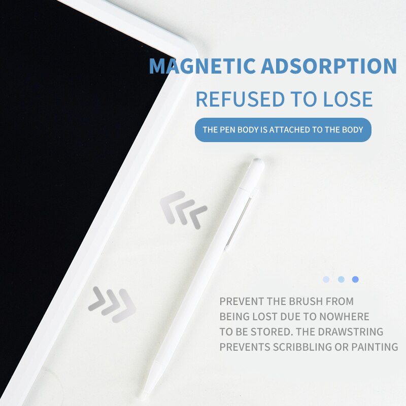 Rechargeable Graphics Tablet 13.5-Inch LCD Eye Protection Screen Anti Graphics Tablet Lightweight Portable Graphics Tablet