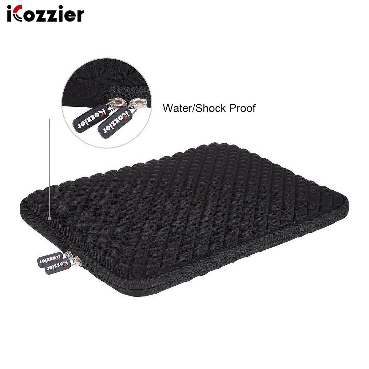 Icozzier laptoptas, laptoptas, hoes voor dell hp asus lenovo macbook 13 14 15 15.6 inch, hoes voor retina pro 15.6