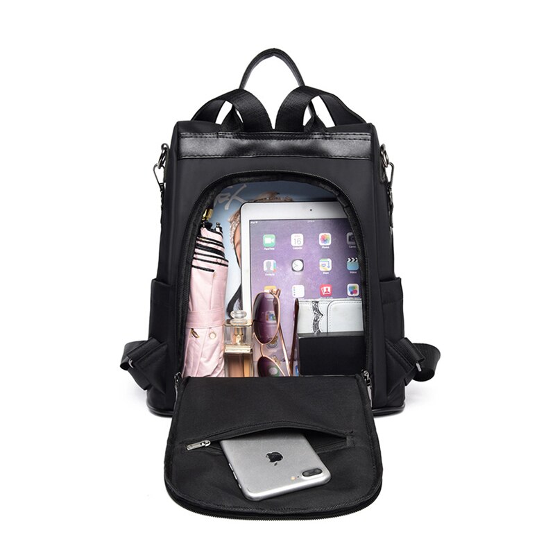 Ipinee Dames Oxford Doek Rugzak Mode Laptop Rugzak Meisjes Retro Zakelijke Tas