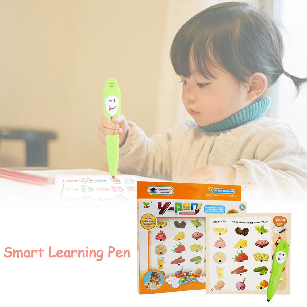 Penna di lettura inglese giocattoli per bambini macchina per l'educazione precoce libro di apprendimento vocale giocattoli educativi per bambini macchina per l'apprendimento