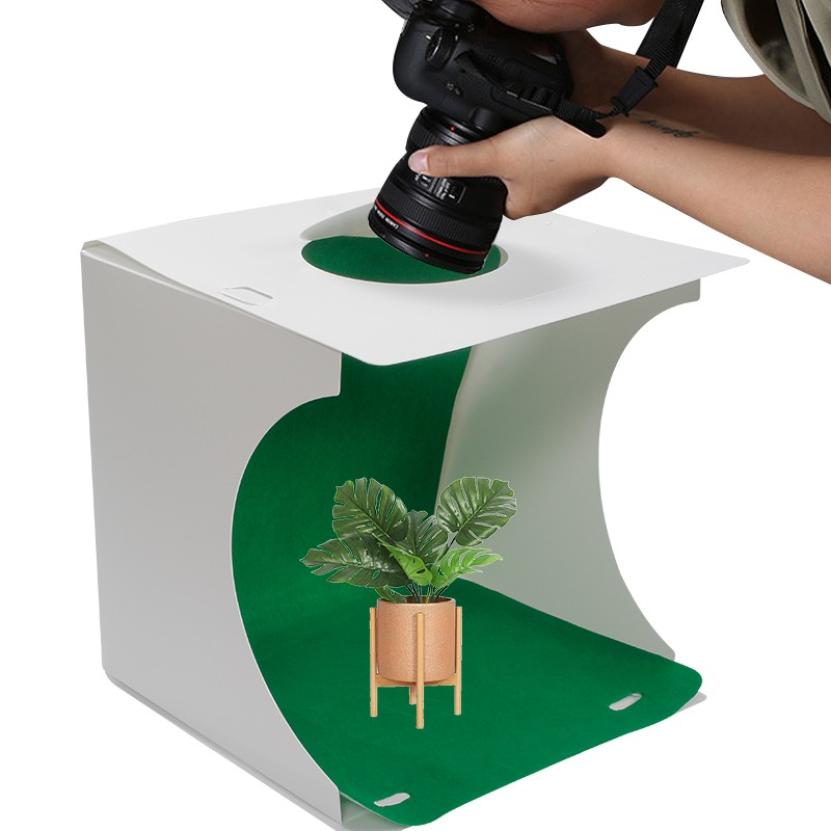 6 x background LED Panels Portable Folding Photo Box Video Lighting Studio Kit Box Diffused Lighting Studio Softbox Lightbox