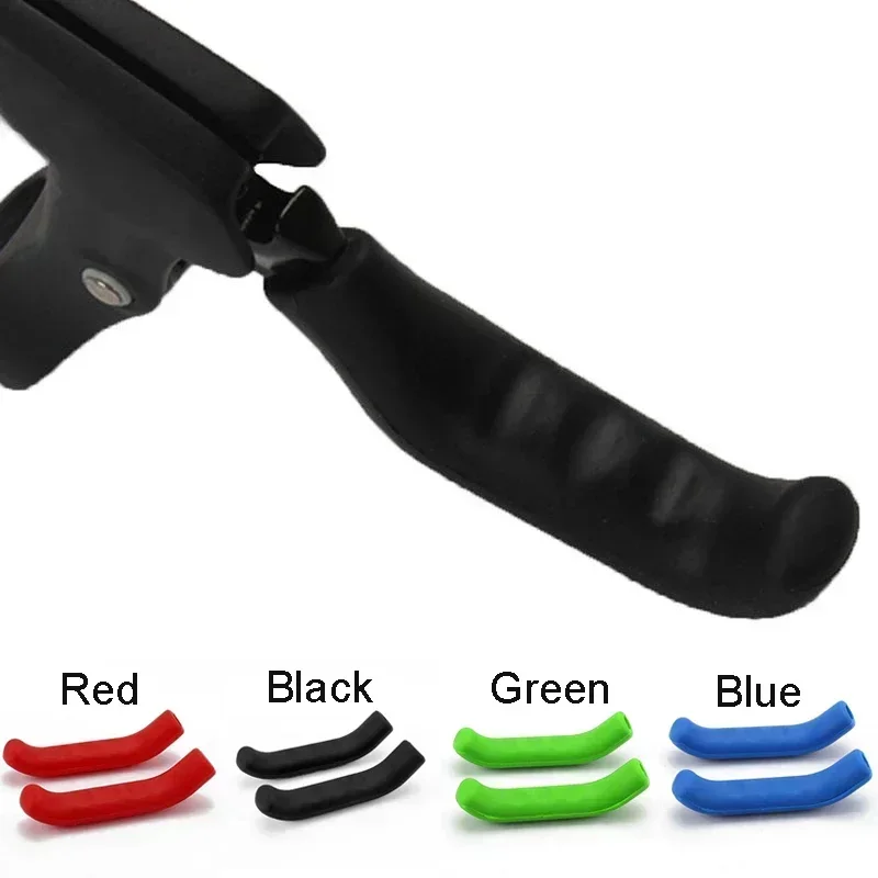 2 * cubierta de manija de freno de bicicleta, cubierta protectora de silicona para manillar de ciclismo de montaña, equipo protector antideslizante para bicicleta, accesorio para bicicleta