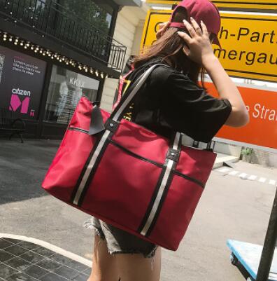 kurze-abstand reisetasche leichte einfache große-kapazität frauen handtasche: verrotten