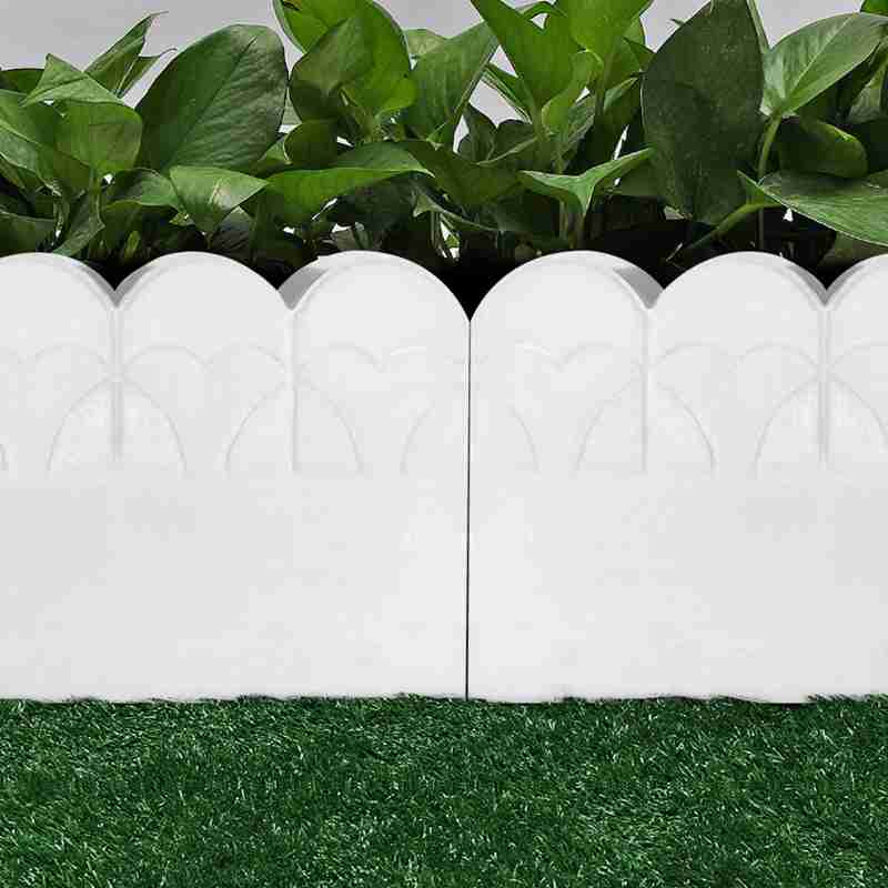 Garden Fence Mold, Fence Concrete Mold, Brick Cement Mould Garden Path Plastic DIY Tool Courtyard Garden Fence Mold