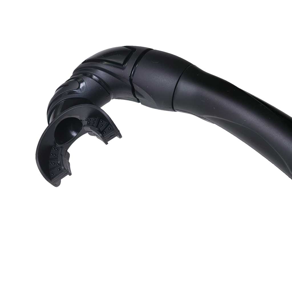 Oprolbare siliconen snorkel Zwemmen Zwemmen Snorkel met hangende gesp Comfortabele beademingsslang voor snorkelen