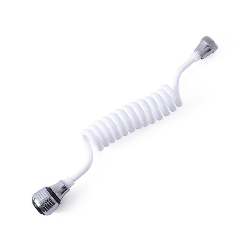 Home Kitchen Faucet Extension Extender Long Hose Portable Retractable Foam Shower Sprinkler Faucet Extenders Faucet Extenders: Default Title