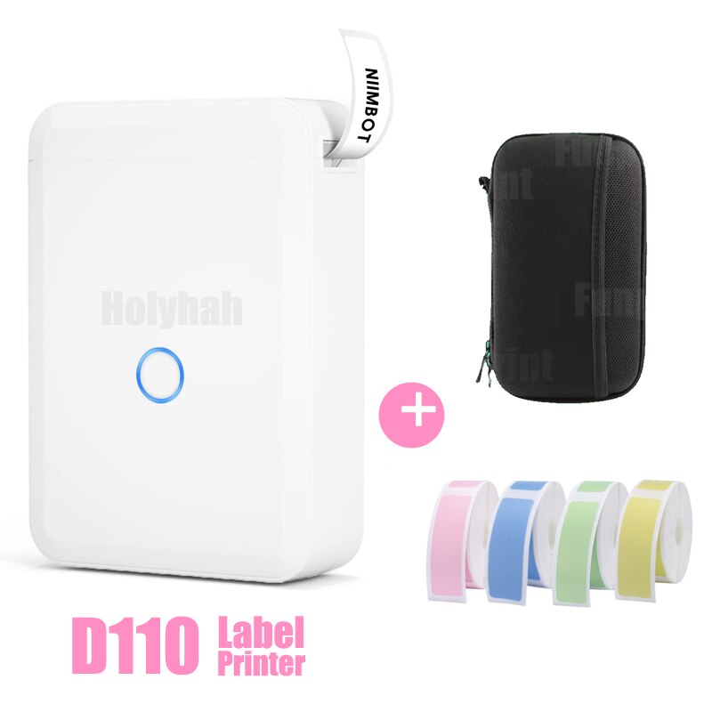 Niimbot D110 Mini Thermal Label Maker Wireless Bluetooth Label Printer Available for Phone Office Home DIY Price Date Sticker
