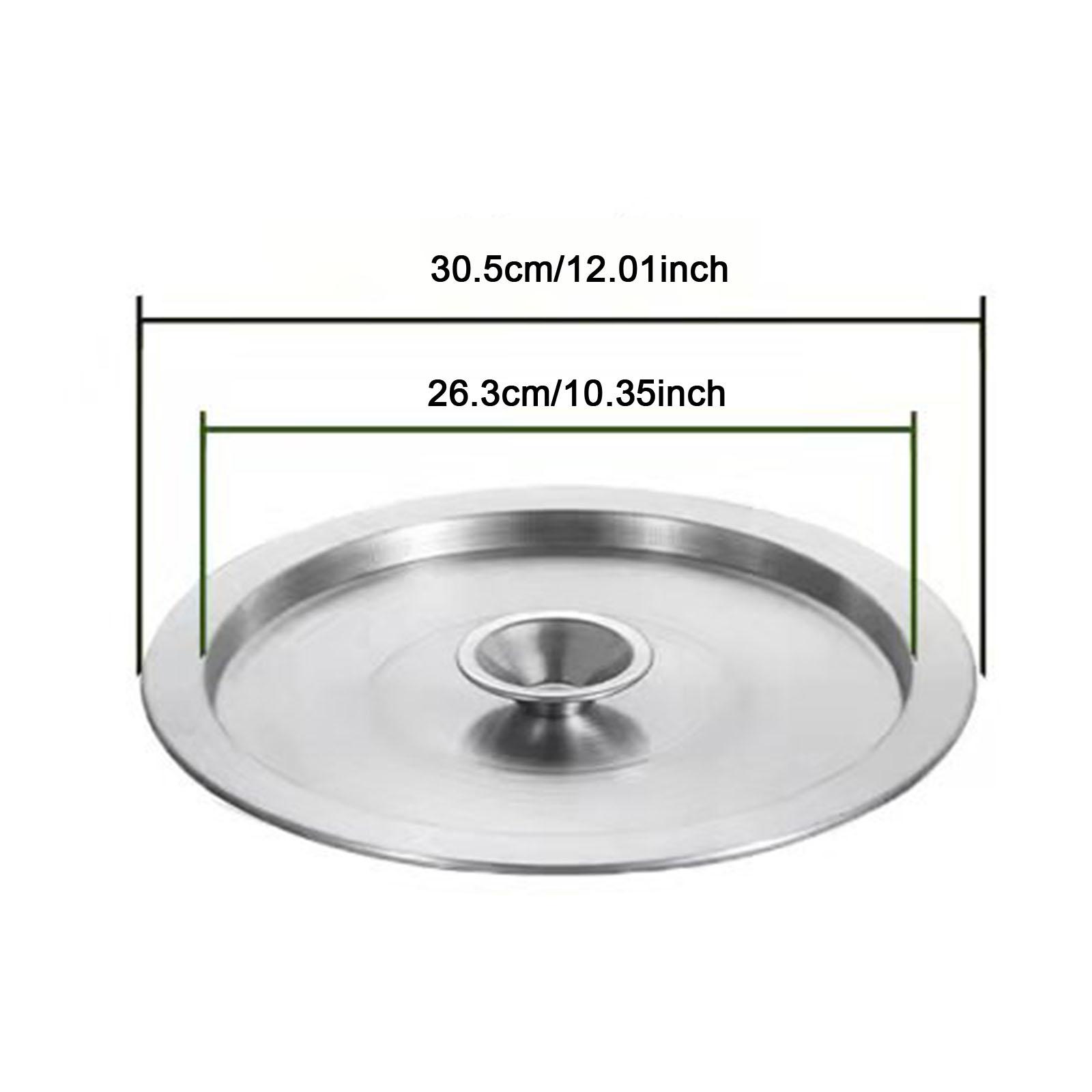 Universal Wok Lid Cover Stainless Steel Stockpot Lid Frying Pot Cover Soup Pot Lid for Cooking Kitchen Supplies Accessories: Orange