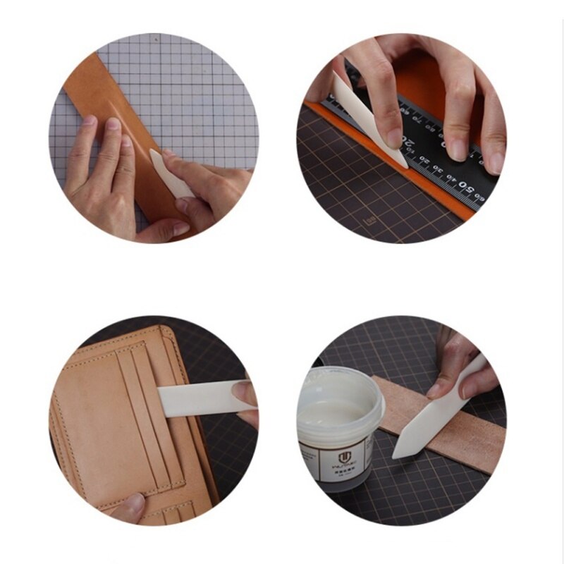 DIY Handmade Plastic Bone Folder Simulation Ox Bone Folder Paper Folding Bone Folder Cutting Tools