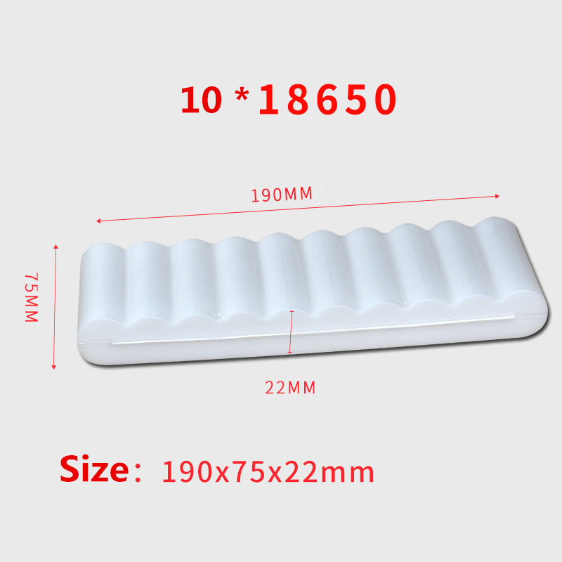 1PC 18650 Batterij Storage Case Houder Organizer 18650 Opbergdoos Houder Hard Case Cover Batterij Container 10 Mobiele