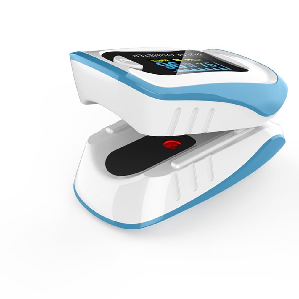 Fingertip Pulse Oximeter Portable Finger Pulse Oximeter Blood Oxygen Saturation Monitor OLED Heart Rate Health Care SpO2 PR PI