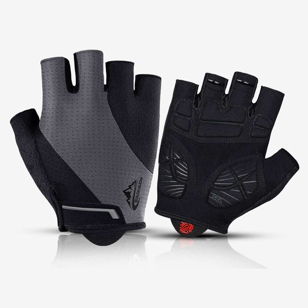 Fiets sport handschoenen heren halve vinger fiets handschoenen -slip -zweet gel fiets handschoen schok mtb anti-schok fiets sport handschoenen