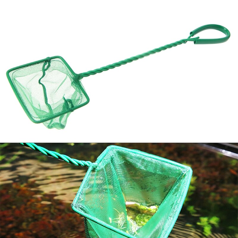 1PC Aquarium Fish Tank Square Shrimp Small Betta Tetra Fish Net 3\"-10\" 6 Sizes D0AC