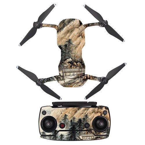 PVC Stickers Desert Camouflage Pattern Full Set Skin Decals Sticker for DJI Mavic Air Accessories: YSDJA0116