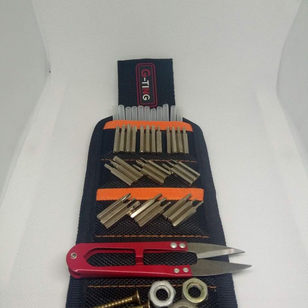 Super Magnetic Wristbands Holding Tools Wrist Strap Pickup Repair Tools