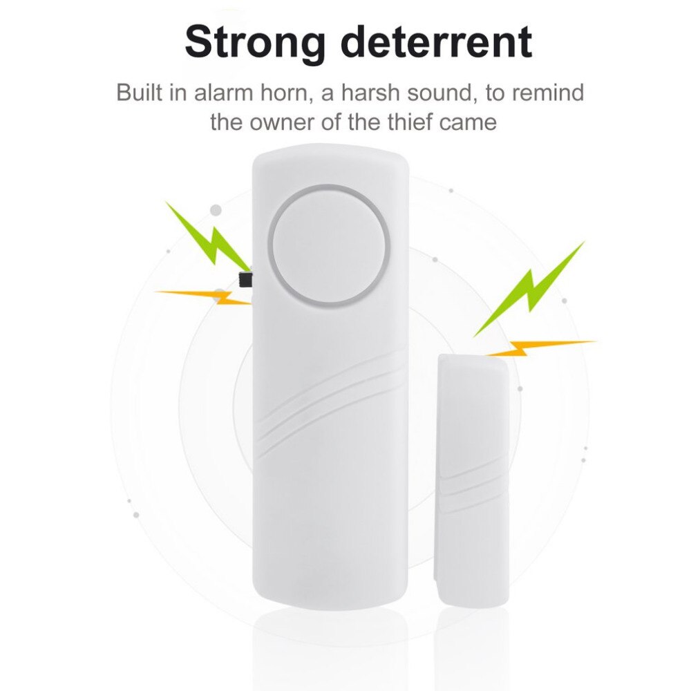 Door Window Wireless Burglar Alarm with Magnetic S... – Grandado