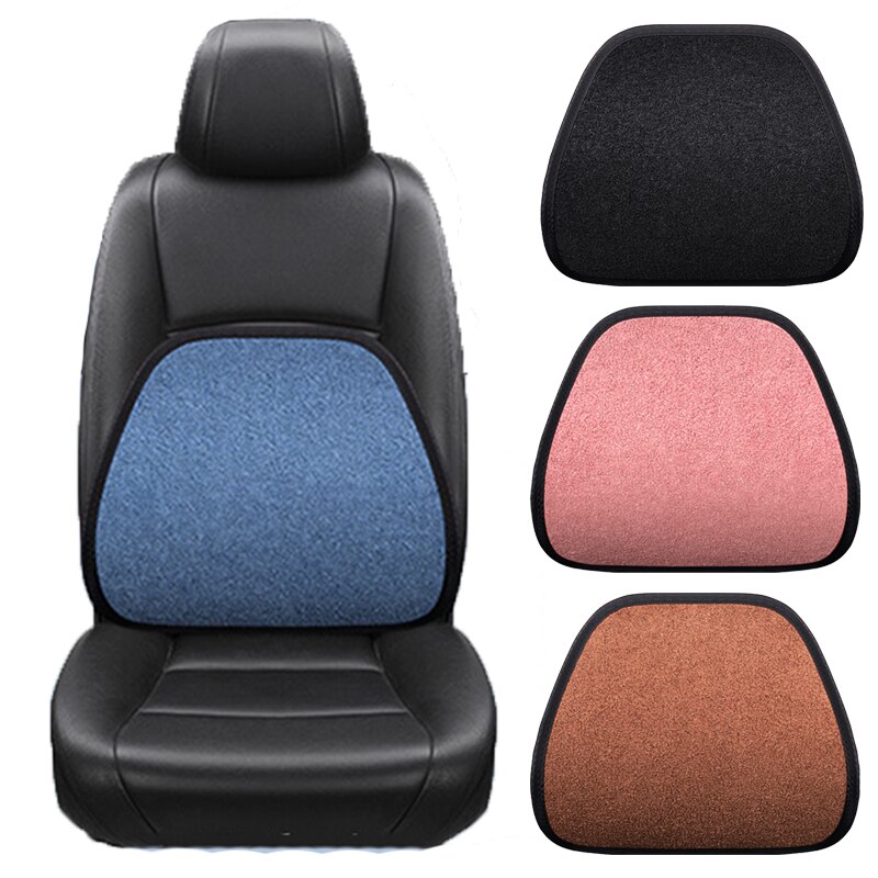 Uniwersalny fotelik samochodowy poduszka robić wsparcia odcinka lędźwiowego pluszowe ciepło masaż talia Podkładka utrzymać ciepło poduszka na krzesło biurowe na samochód poduszka samochodowa