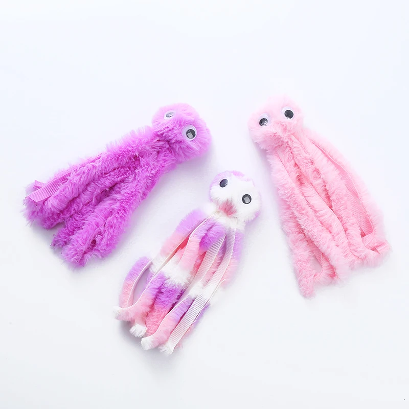 Kattenspeelgoed Schattig Octopus Knuffel Bijtbestendige tanden Interactief spelen Dierbenodigdheden Kat Hondenspeelgoed Octopus