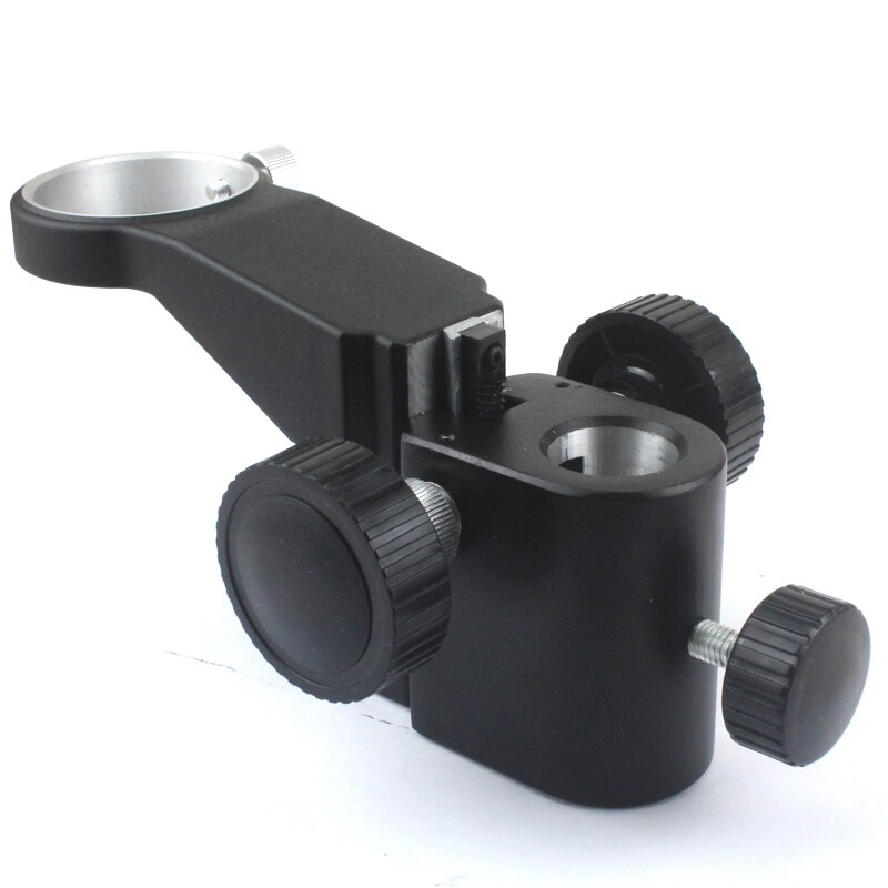 Stereo Mikroskop Einstellung Fokus Arm 50mm/25mm Durchmesser Mikroskop Kopf Halfter Ring Laube Stehen Halterung