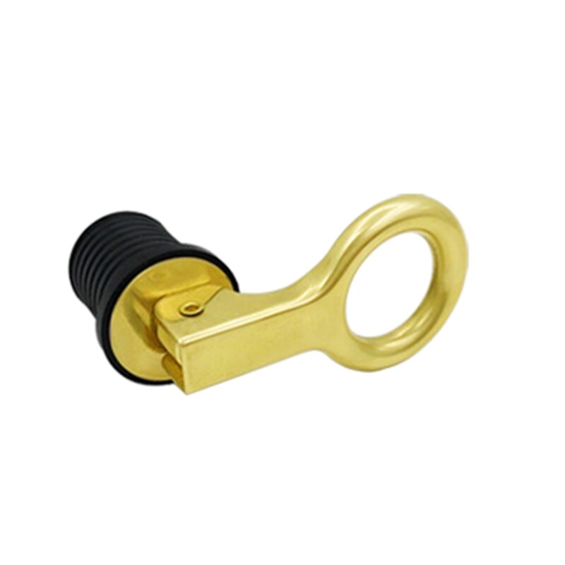 Gummi-messing-schnappverschluss, klappverschluss, rumpf-lebendfischbehälter, bootsablaufstopfen, bilgen- und heckspiegel-spundwand-köderbehälter, bootszubehör