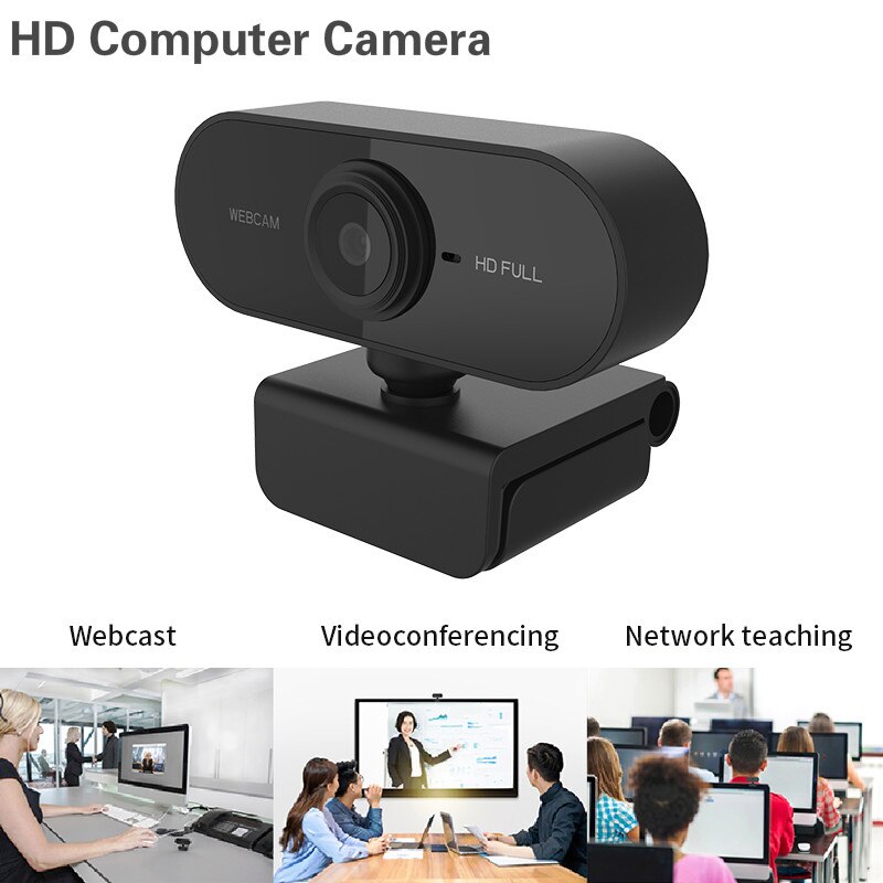 Vaste Focus 2K Hd Webcam Ingebouwde Microfoon High-End Video Call Camera Computer Randapparatuur Web Camera voor Pc Laptop