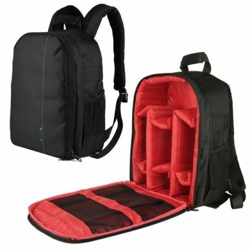 Dslr Camera Tas Rugzak Video Foto Tassen Voor Camera Compact Camera Rugzak 3 Kleuren: Rood