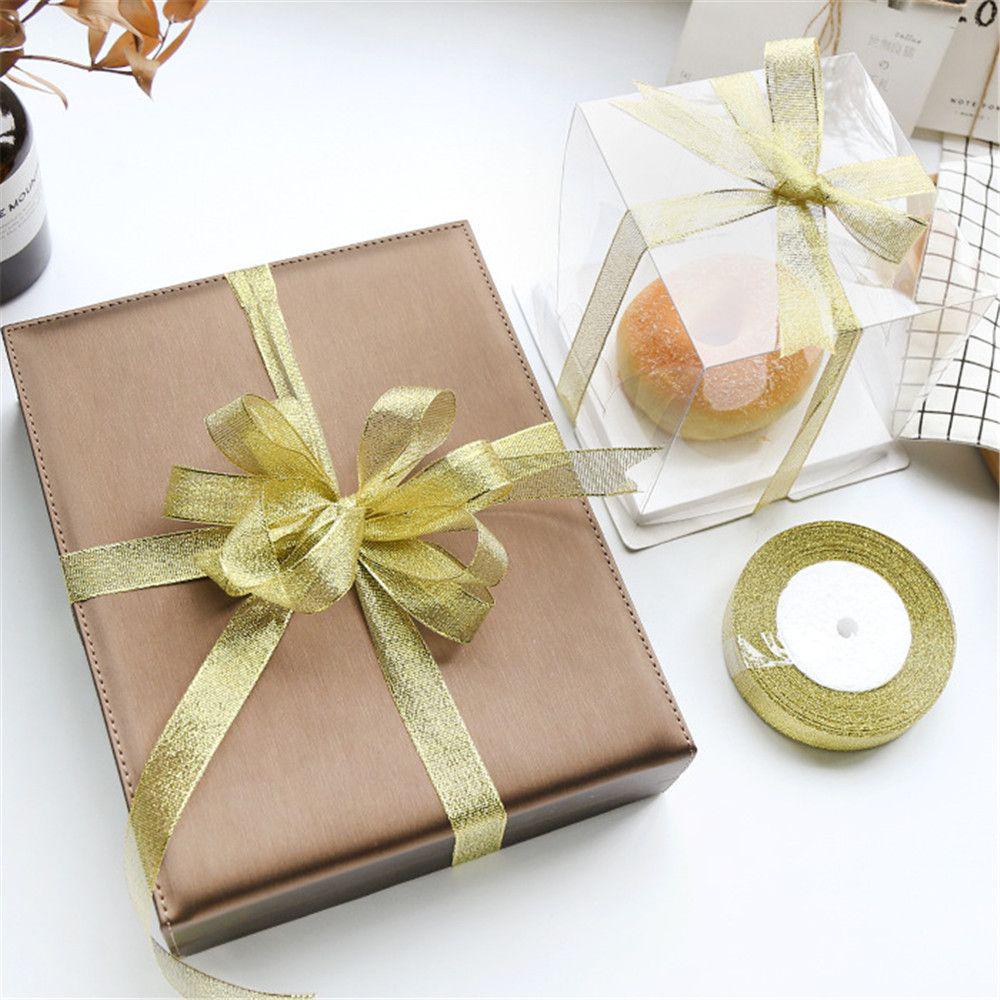 1Pc Silk Decorative Ribbon Glitter Onions Ribbons Wedding Cake Decoration Packaging Strips Christmas Party Supplies