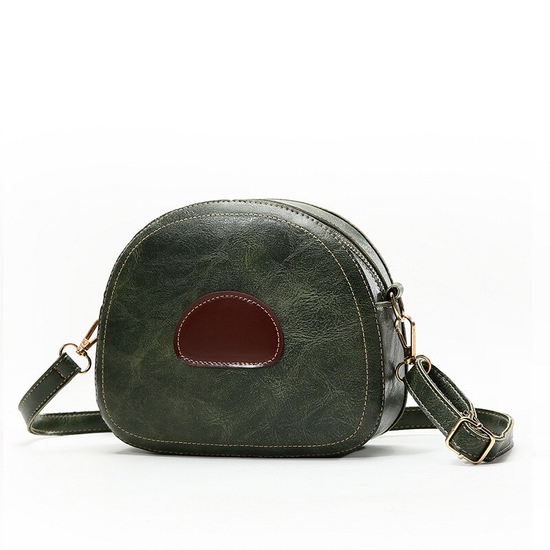 Taschen für damen, Mini-umhängetaschen aus pu-leder, handtaschen und schultertaschen: Grün