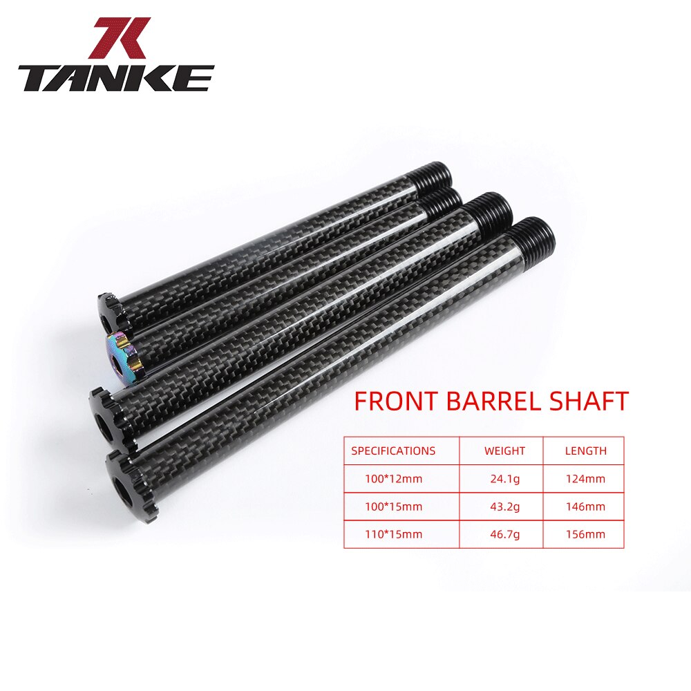 HUB Thru Axle TANKE MTB road bicycle 100 110 142 148 boost 12 15mm 1.5 Thread distance bike fork frame open gear barrel shaft