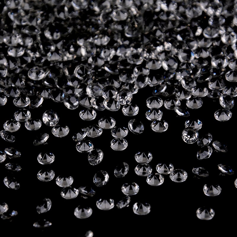 1000 Stks/zak Acryl Crystal Rhinestone Bruiloft Decoratie Diamanten Decoratieve Diy Sieraden Accessoires