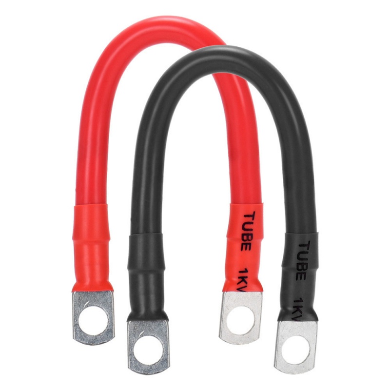 For 2AWG Energy Vehicle Battery Connection Cable Battery Extension Cable Power Inverter Cable Solar Accessories