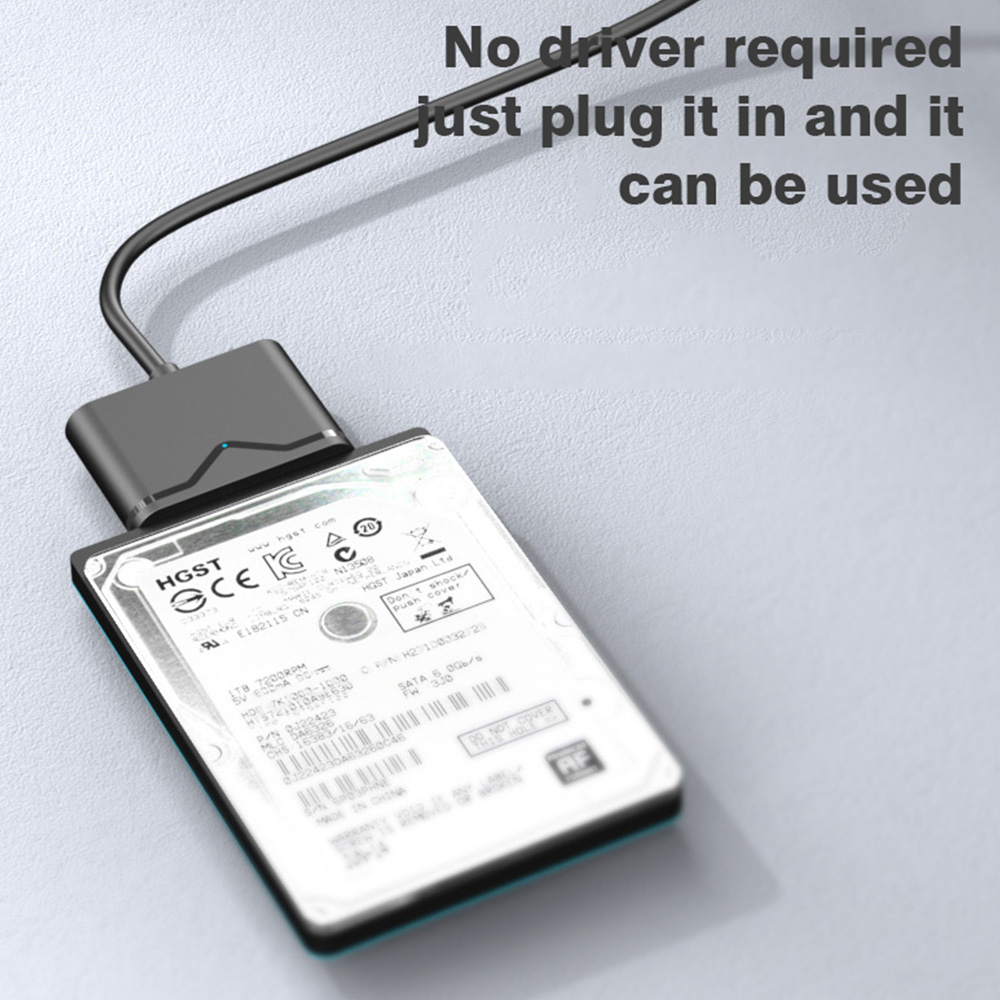 Usb 3.0/2.0 to sata-datakabel sata iii 6 gbps extern hårddiskadapter för 2.5-- tums 3.5-- tums ssd-hårddiskar