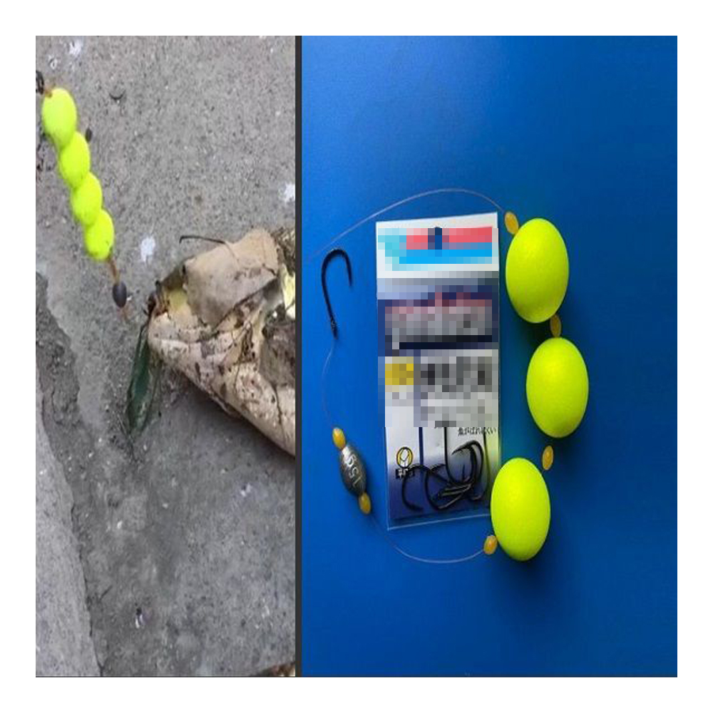 1 # -10 # EPS Float Ball Foam Ball Opvallende bonen Gemodificeerde Float Ball Float Sferische boei Vistuig Heldere kleuren