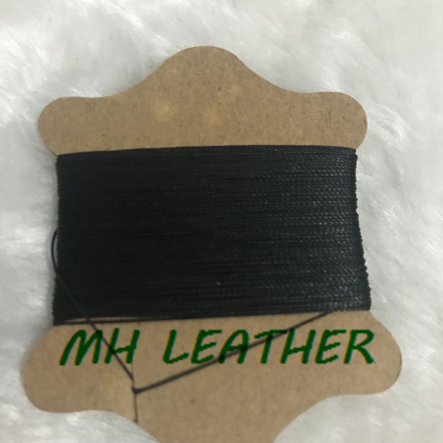 LX003 0.45mm Twist Round Waxed Thread String For Leather Sewing Thread Handmade Waxed thread: 8